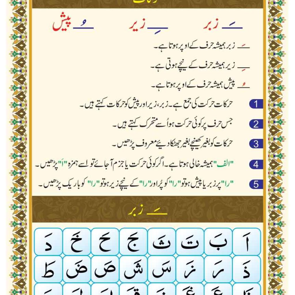 Noorani Qaida Lesson 4